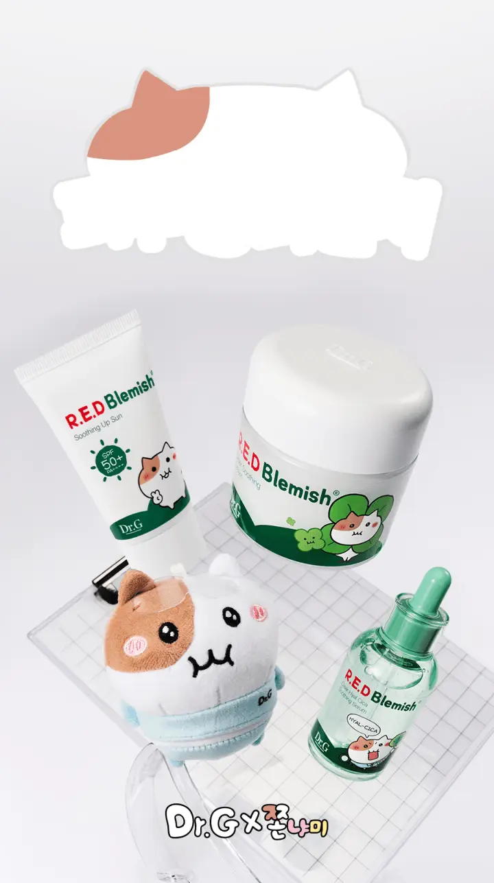 [수분진정/쫀냐미한정] 닥터지 레드 블레미쉬 클리어 히알 시카 수딩 세럼 50ml 1+1 기획(+세안밴드 증정) 상세페이지 1